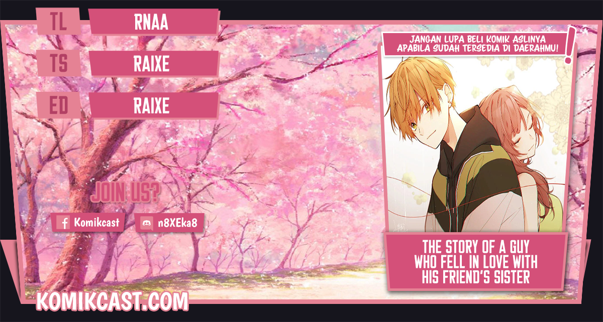 Komik The Story of a Guy who fell in love with his Friend’s Sister Chapter 12 gambar 1
