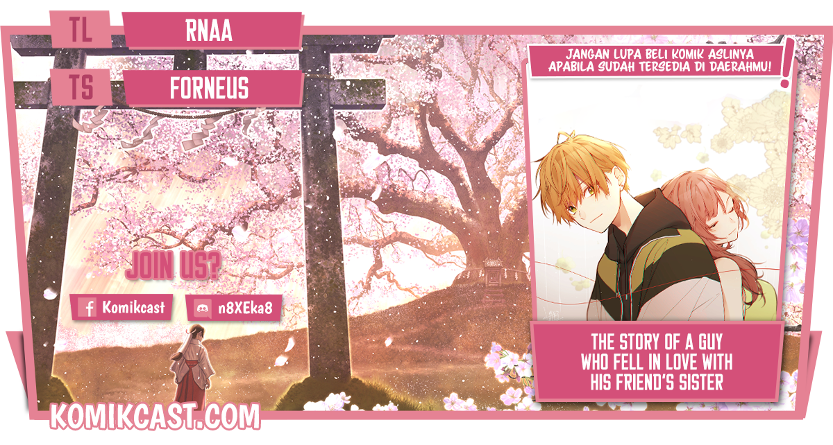 Komik The Story of a Guy who fell in love with his Friend’s Sister Chapter 01 gambar 1