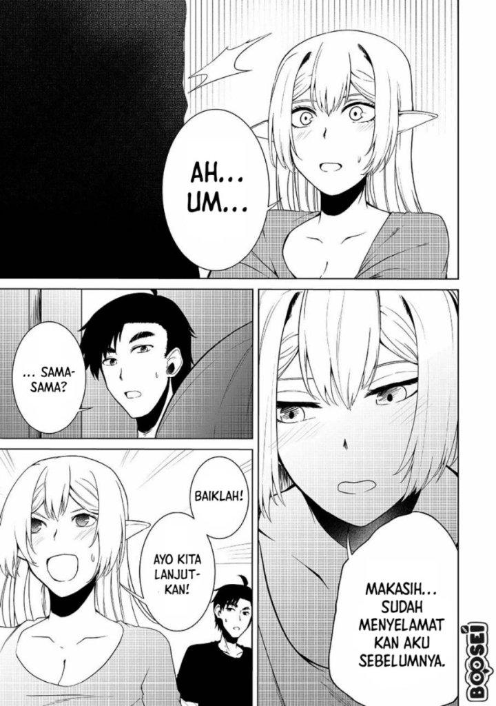 Mujintou De Elf to Kyoudou Seikatsu Chapter 12 - Halaman 23