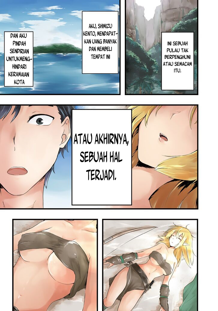 Komik Mujintou De Elf to Kyoudou Seikatsu Chapter 01 gambar 1