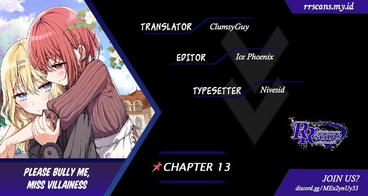 Komik Please Bully Me, Miss Villainess! Chapter 13 gambar 1