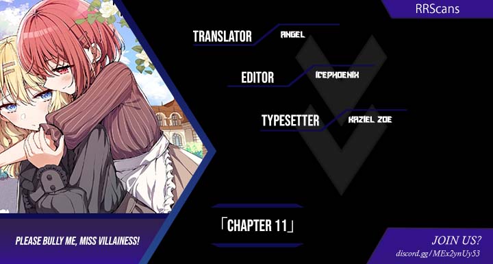 Komik Please Bully Me, Miss Villainess! Chapter 11 gambar 1