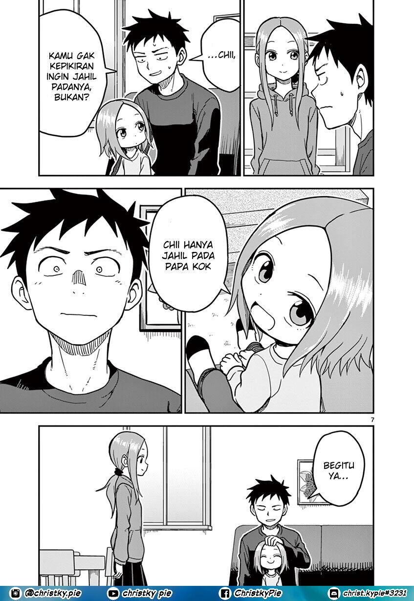 Karakai Jouzu no (Moto) Takagi-san Chapter 128 - Halaman 7