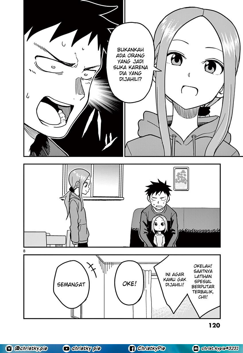 Karakai Jouzu no (Moto) Takagi-san Chapter 128 - Halaman 8