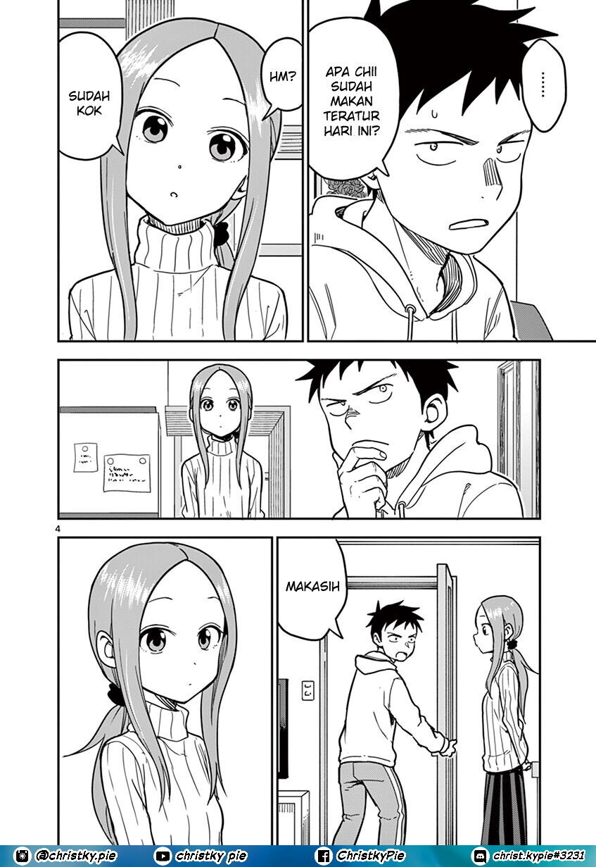 Karakai Jouzu no (Moto) Takagi-san Chapter 127 - Halaman 4