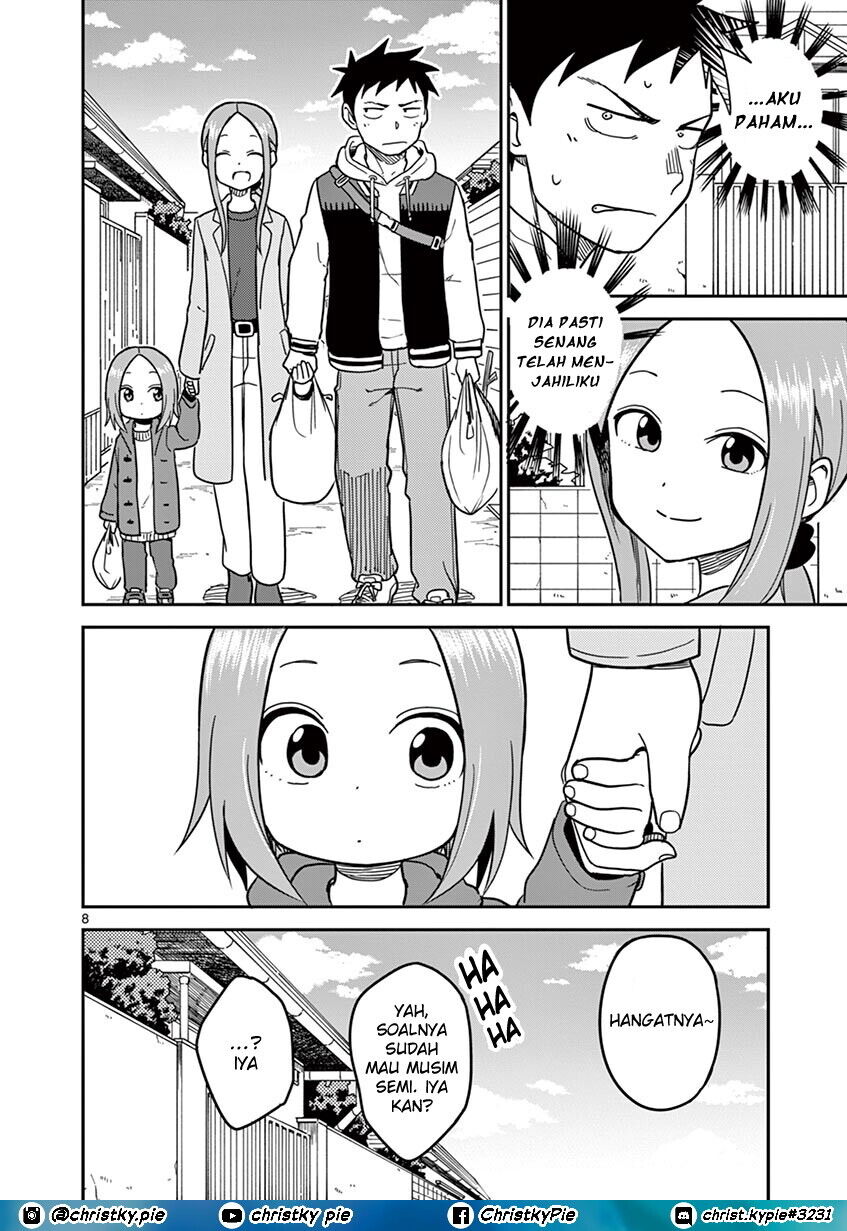 Karakai Jouzu no (Moto) Takagi-san Chapter 125 - Halaman 8
