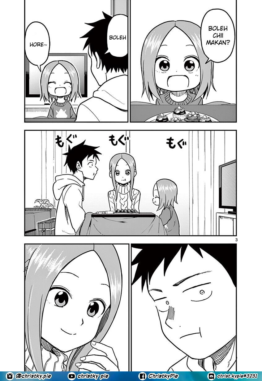 Karakai Jouzu no (Moto) Takagi-san Chapter 122 - Halaman 3