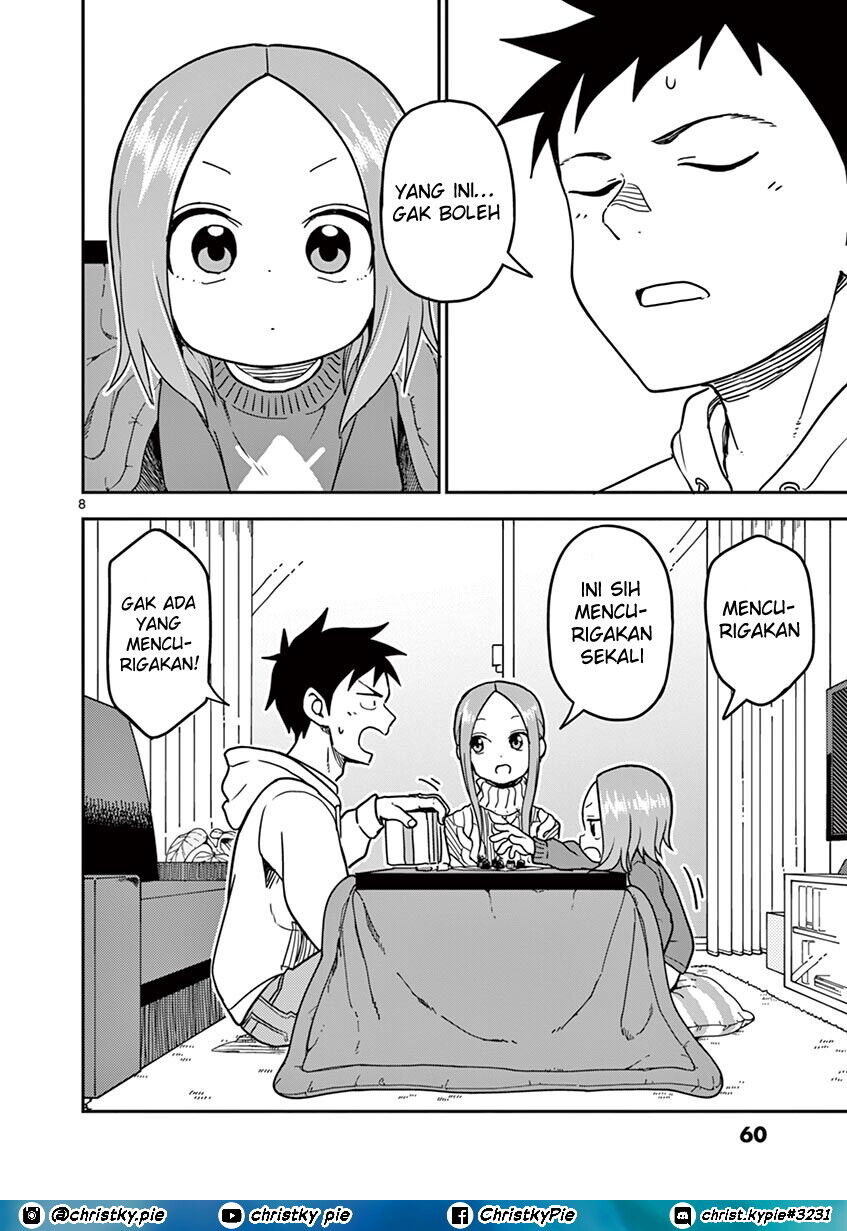 Karakai Jouzu no (Moto) Takagi-san Chapter 122 - Halaman 8
