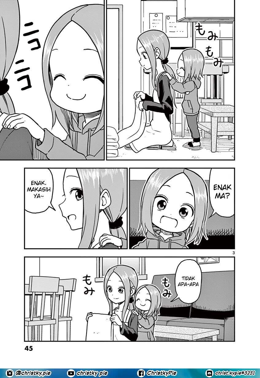Karakai Jouzu no (Moto) Takagi-san Chapter 121 - Halaman 3