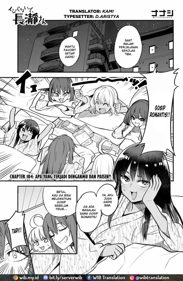 Manga Ijiranaide, Nagatoro-san Chapter 104 gambar 2