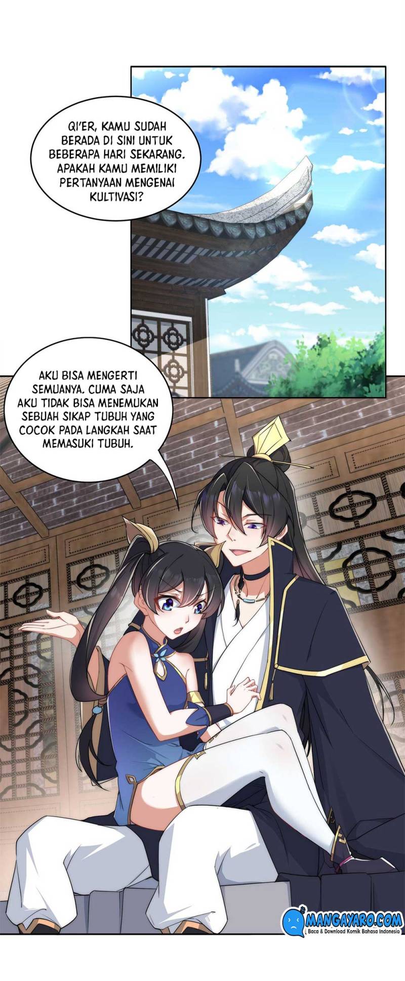 Manhua I, The Invincible Villain Master With My Apprentices Chapter 08 gambar 2