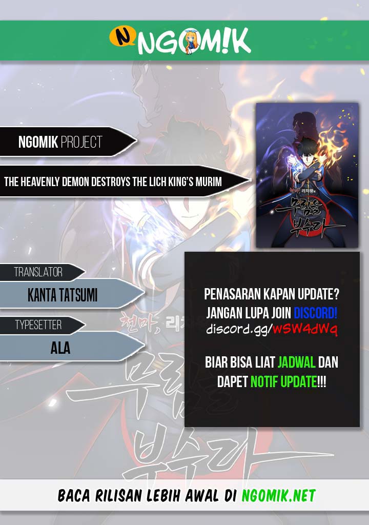 Komik The Heavenly Demon Destroys the Lich King’s Murim Chapter 40 gambar 1