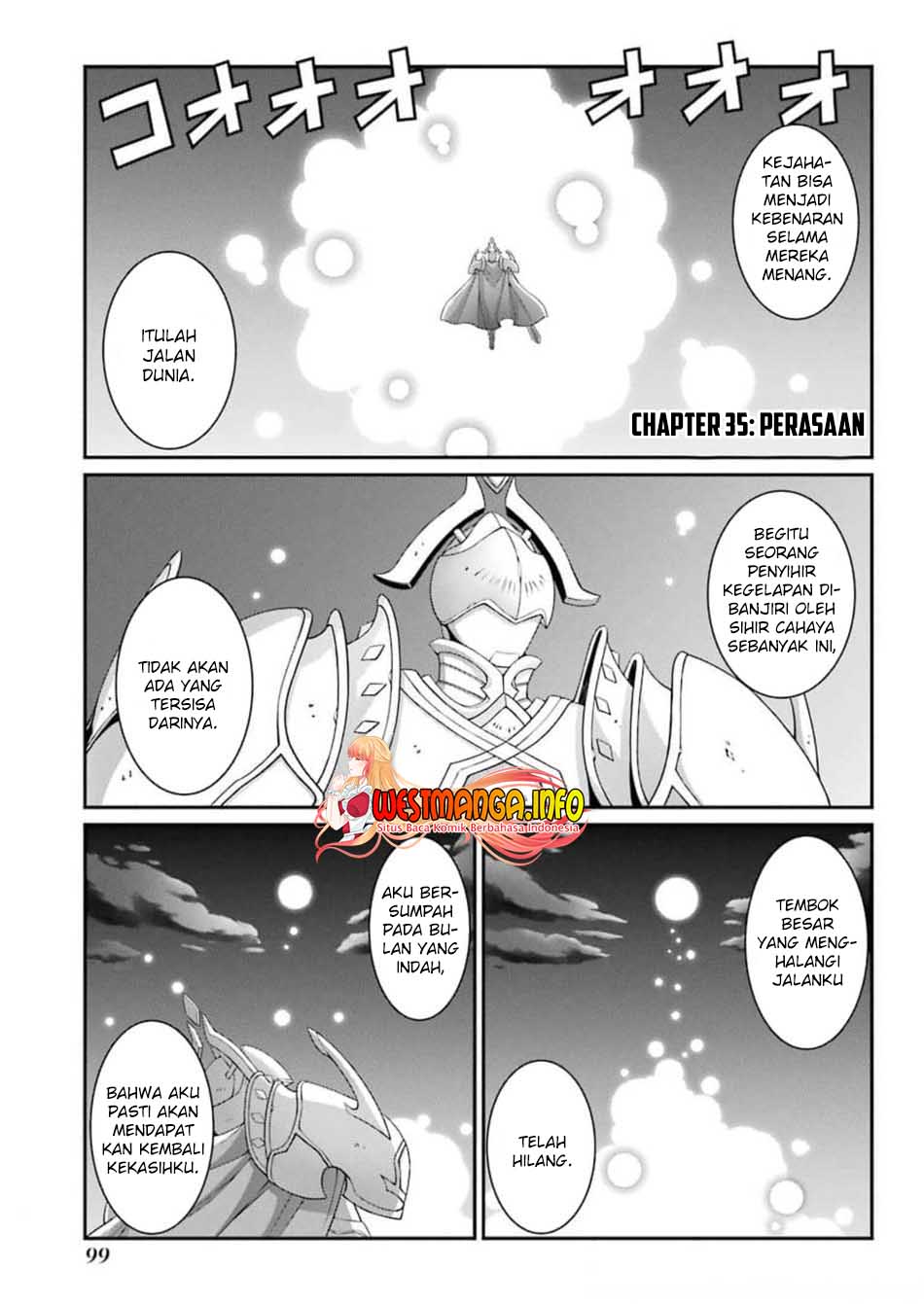 Manga Shikkoku tsukai no saikyo yusha nakama zen’in ni uragira retanode saikyo no mamono Chapter 35 gambar 2