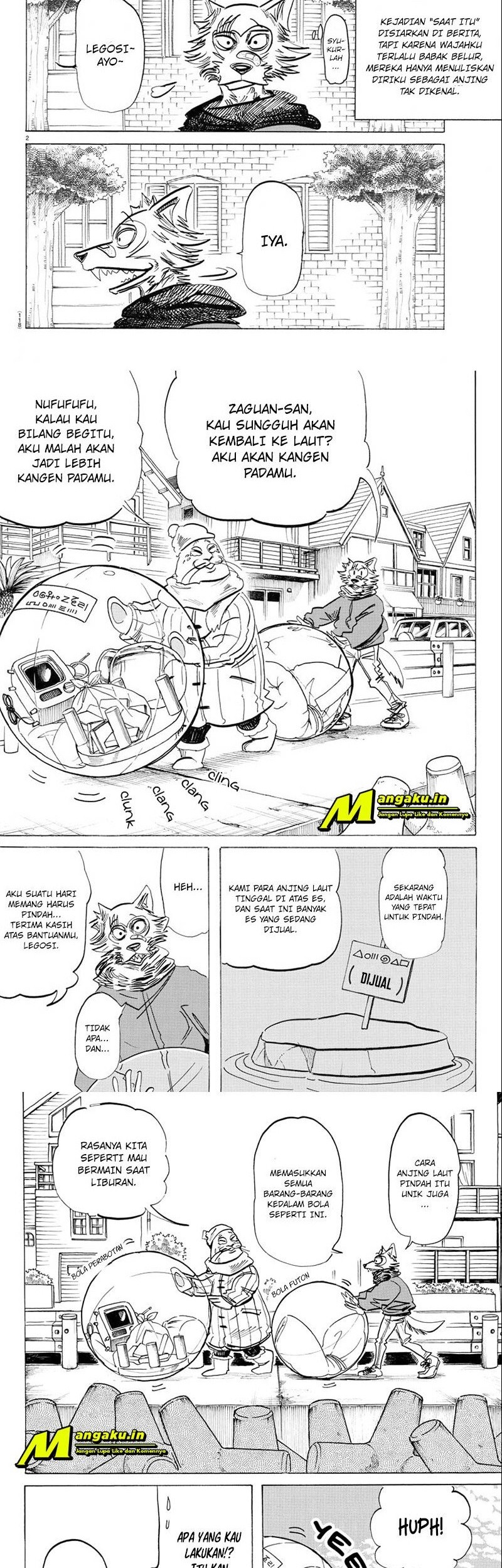 Beastars Chapter 193 - Halaman 2