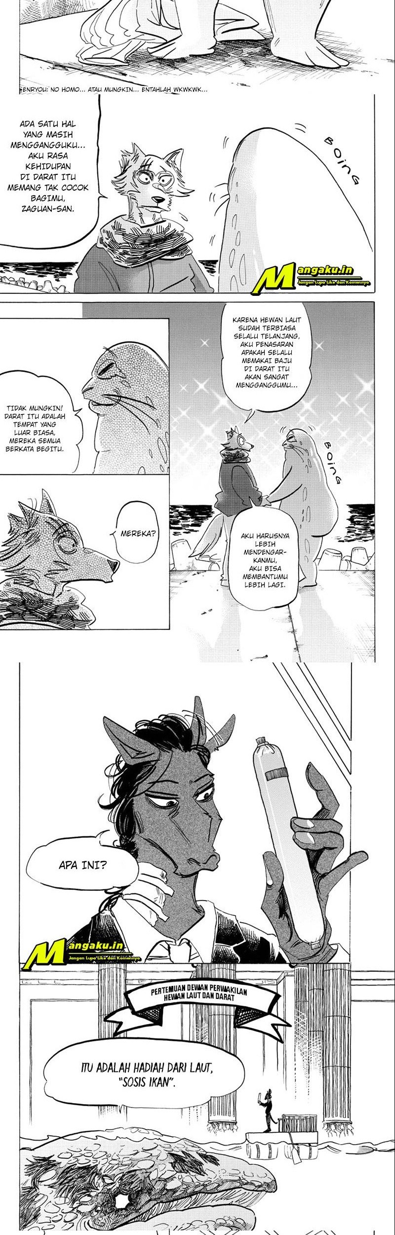 Beastars Chapter 193 - Halaman 4