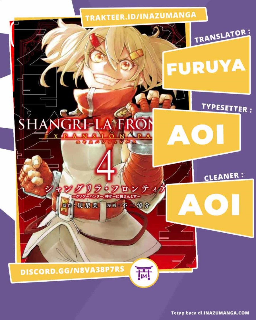 Komik Shangri-La Frontier ~ Kusoge Hunter, Kamige ni Idoman to su~ Chapter 40 gambar 1