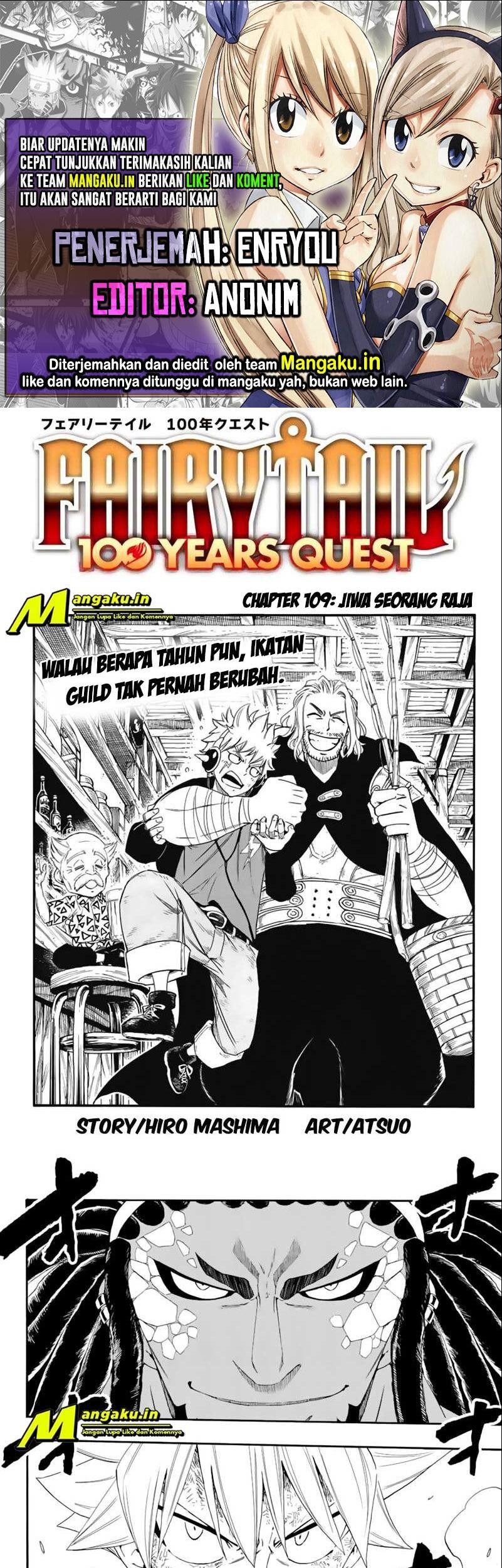 Komik Fairy Tail: 100 Years Quest Chapter 109 gambar 1