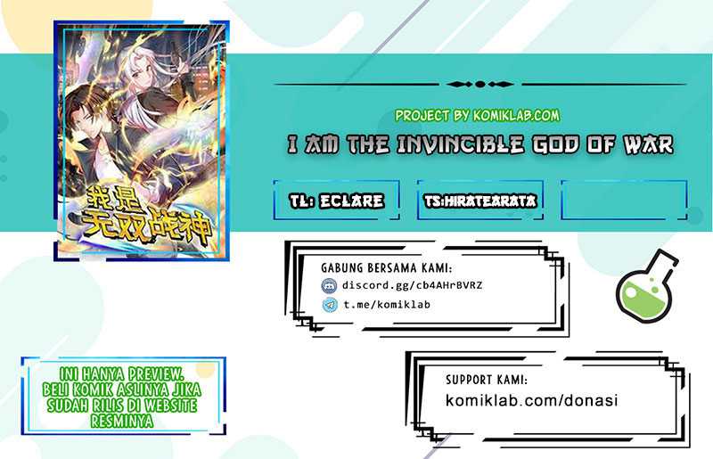 Komik I Am the Invincible God of War Chapter 63 gambar 1