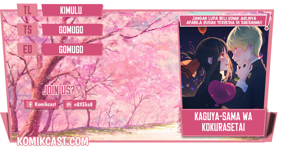 Komik Kaguya-sama wa Kokurasetai – Tensai-tachi no Renai Zunousen Chapter 263 gambar 1