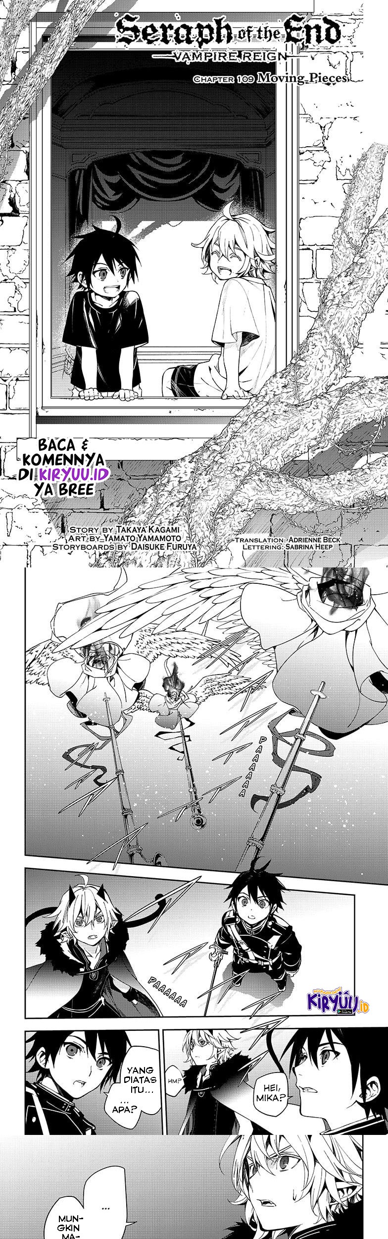 Manga Owari no Seraph Chapter 109 gambar 2
