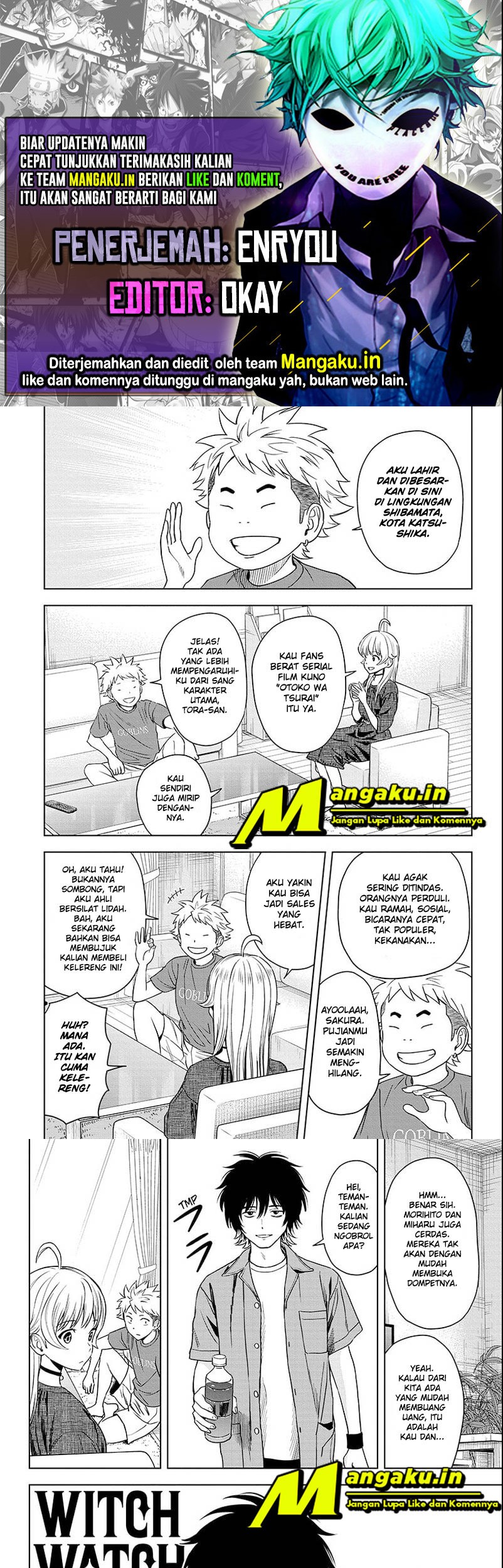Komik Witch Watch Chapter 64 gambar 1