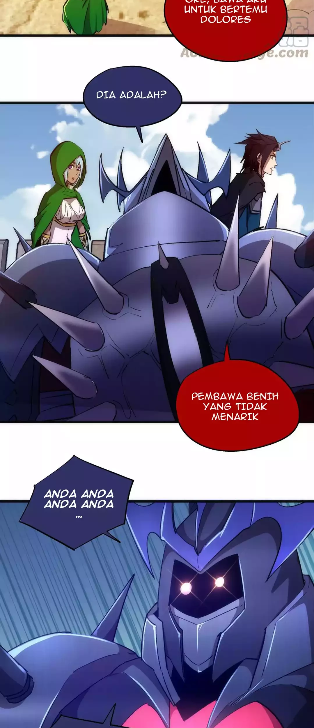 I’m Not The Overlord Chapter 107 - Halaman 4