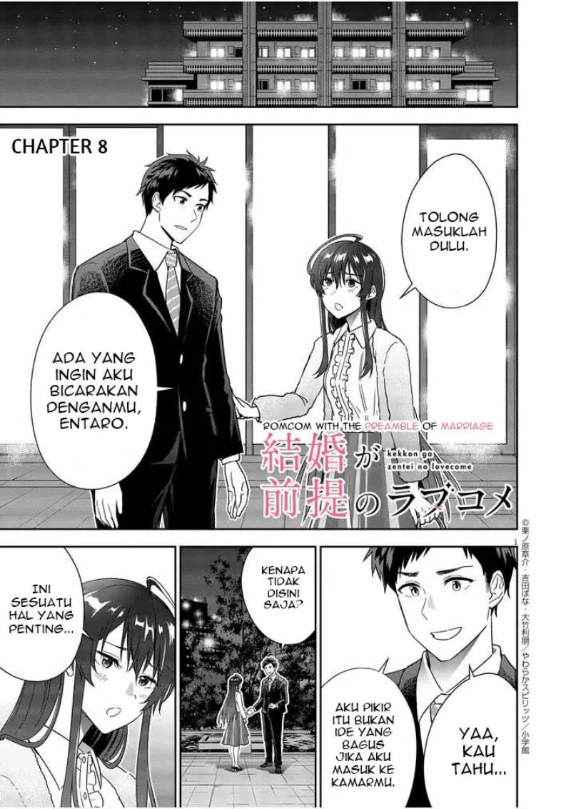 Manga Kekkon ga Zentei no Love Comedy Chapter 08 gambar 2