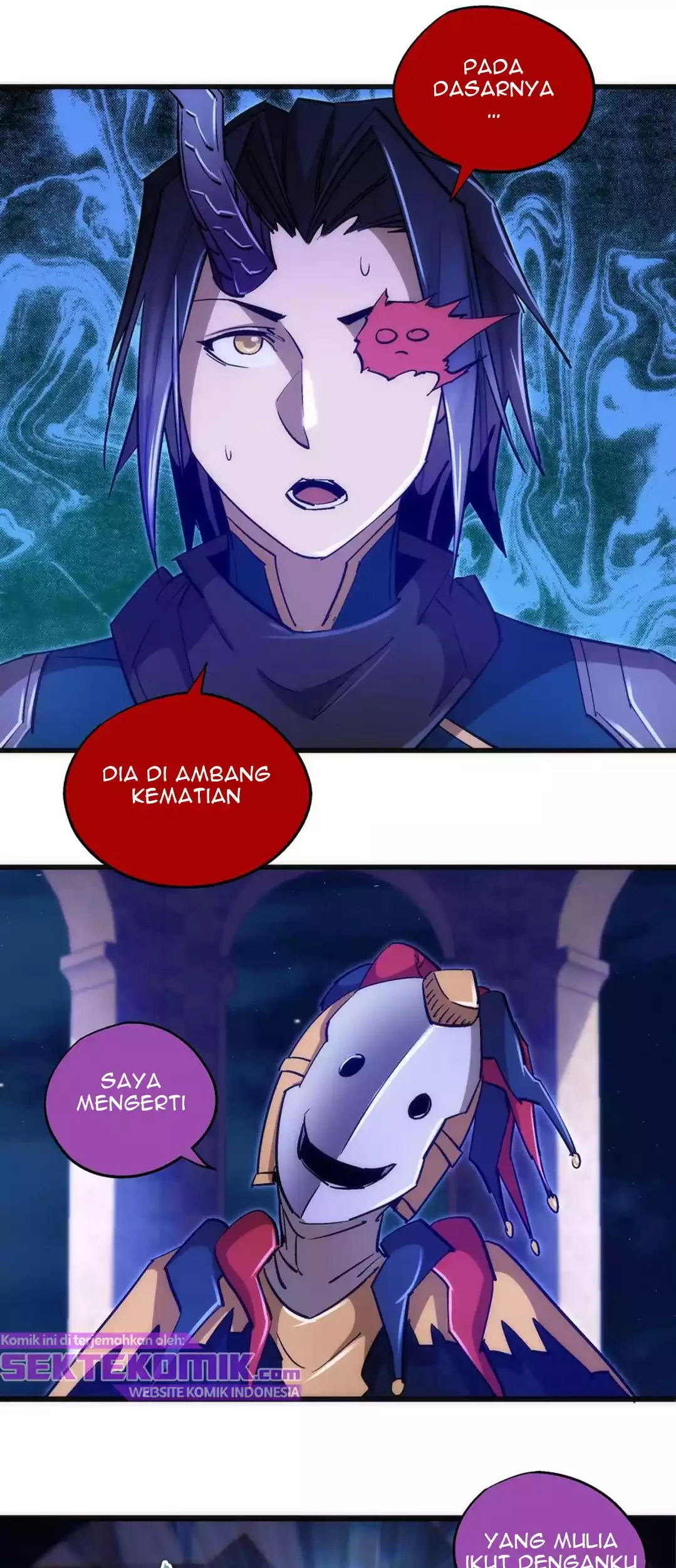 I’m Not The Overlord Chapter 109 - Halaman 38