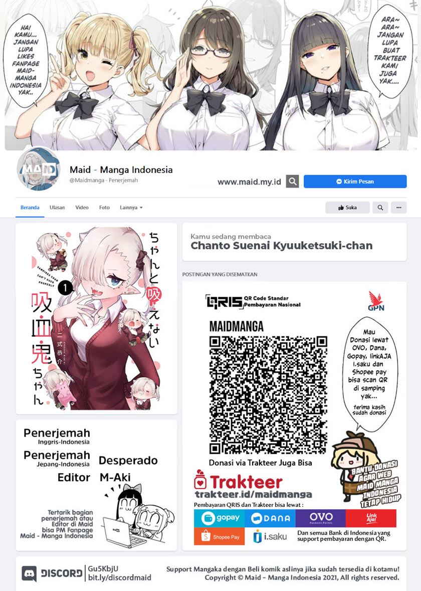 Chanto Suenai Kyuuketsuki-chan Chapter 10 - Halaman 2