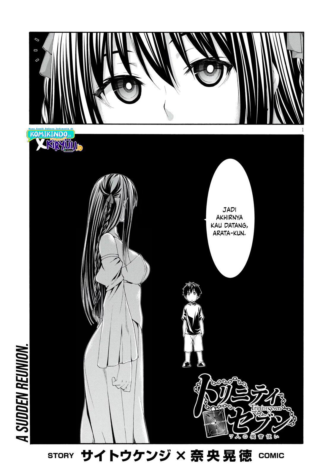 Manga Trinity Seven Chapter 129 gambar 2