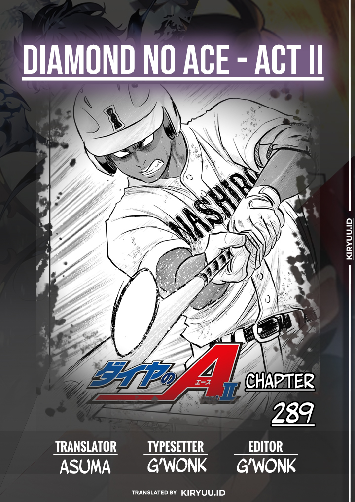 Manga Diamond no Ace Act 2 Chapter 289 gambar 2