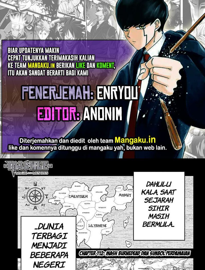 Komik Mashle: Magic and Muscles Chapter 112 gambar 1