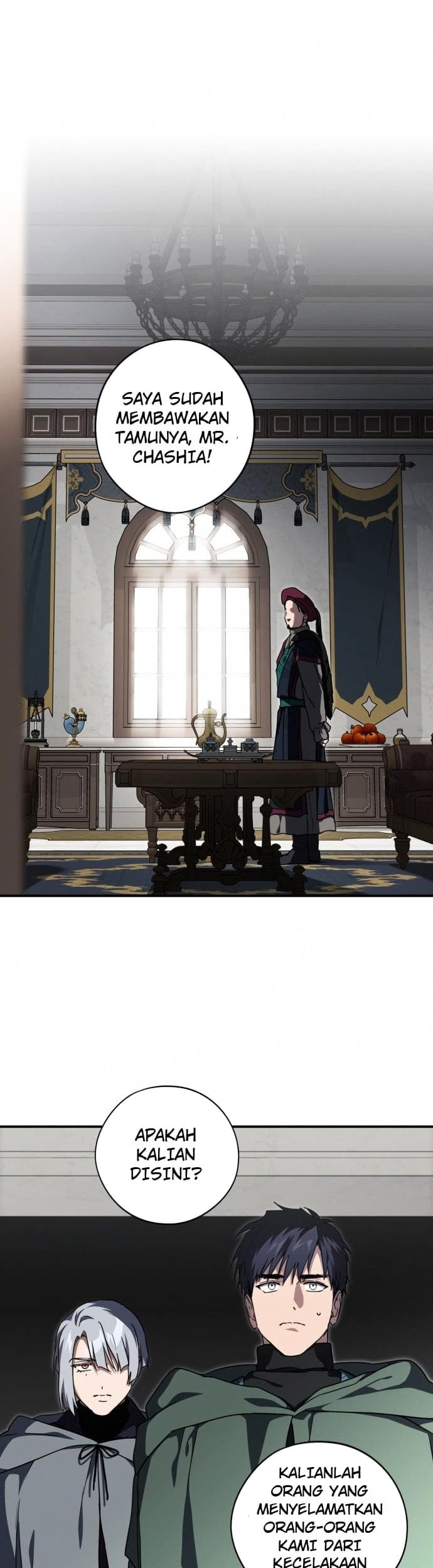 Manhwa Blinded By The Setting Sun Chapter 96 gambar 2