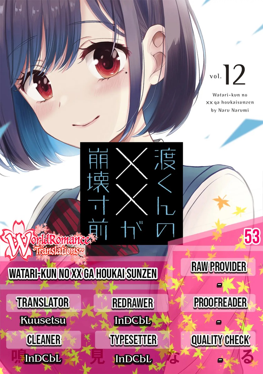 Komik Watari-kun no xx ga Houkai Sunzen Chapter 53 gambar 1