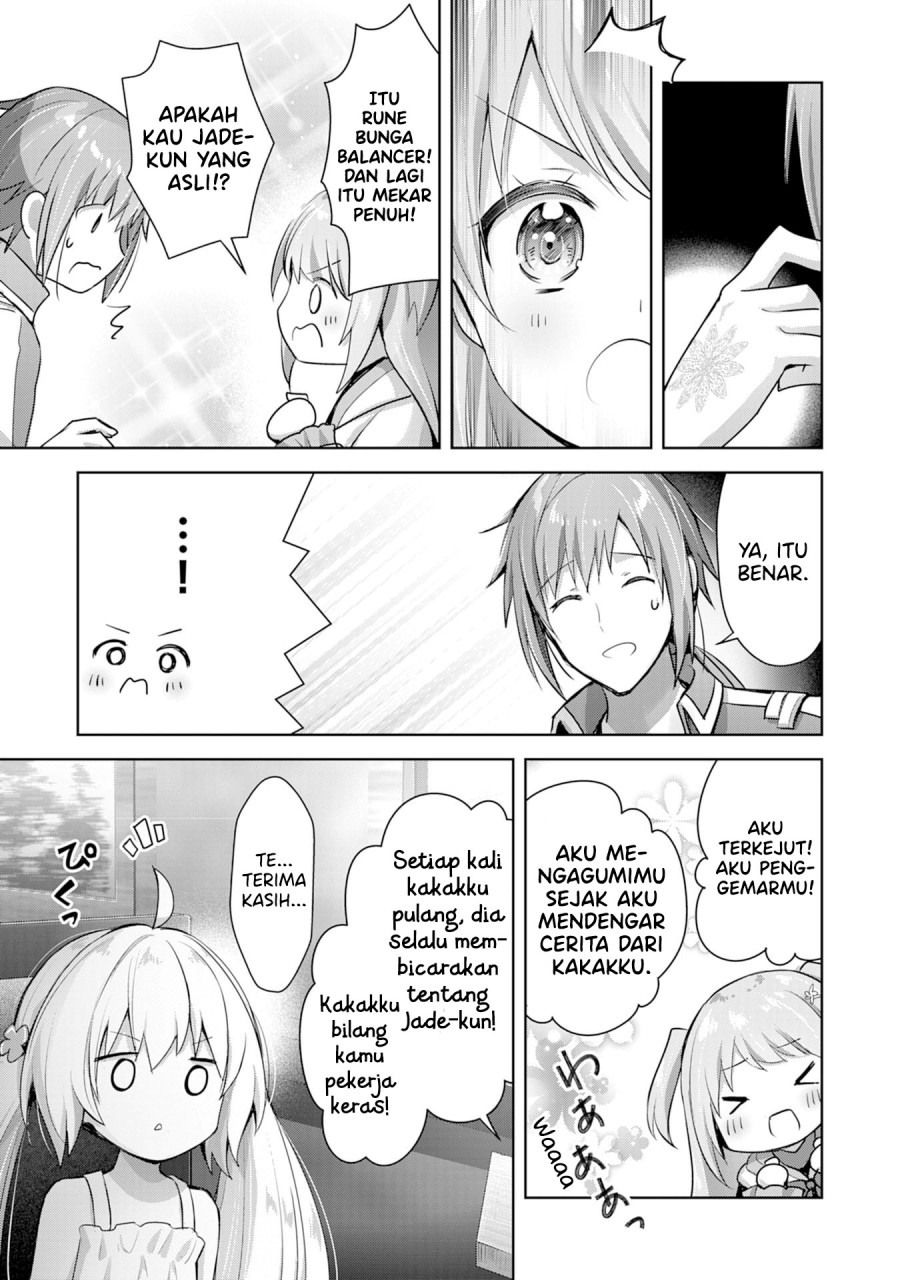 Uketsukejo ni Kokuhaku Shitakute Girudo ni Kayoitsumetara Eiyu ni Natteta Chapter 09 - Halaman 14