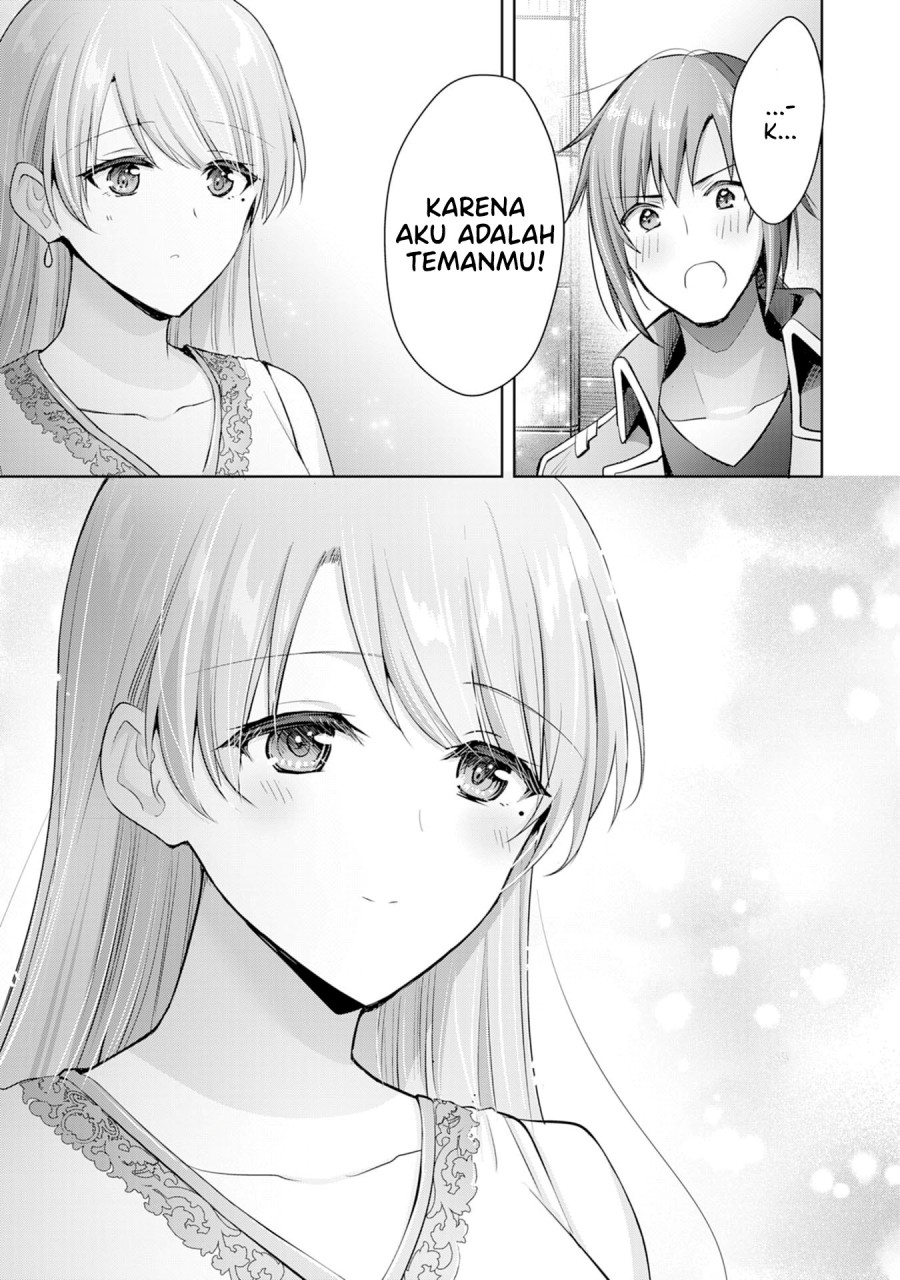 Uketsukejo ni Kokuhaku Shitakute Girudo ni Kayoitsumetara Eiyu ni Natteta Chapter 09 - Halaman 23