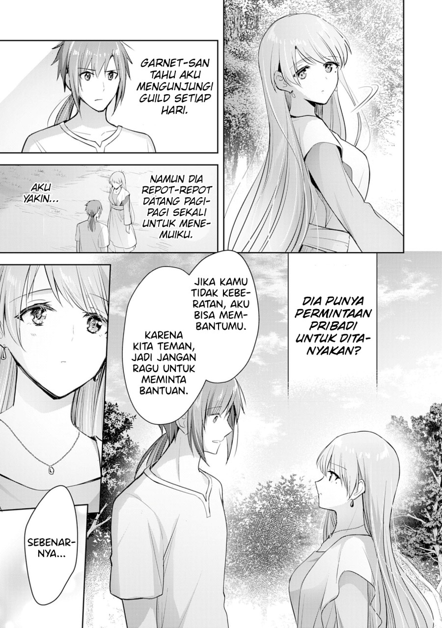Uketsukejo ni Kokuhaku Shitakute Girudo ni Kayoitsumetara Eiyu ni Natteta Chapter 09 - Halaman 33