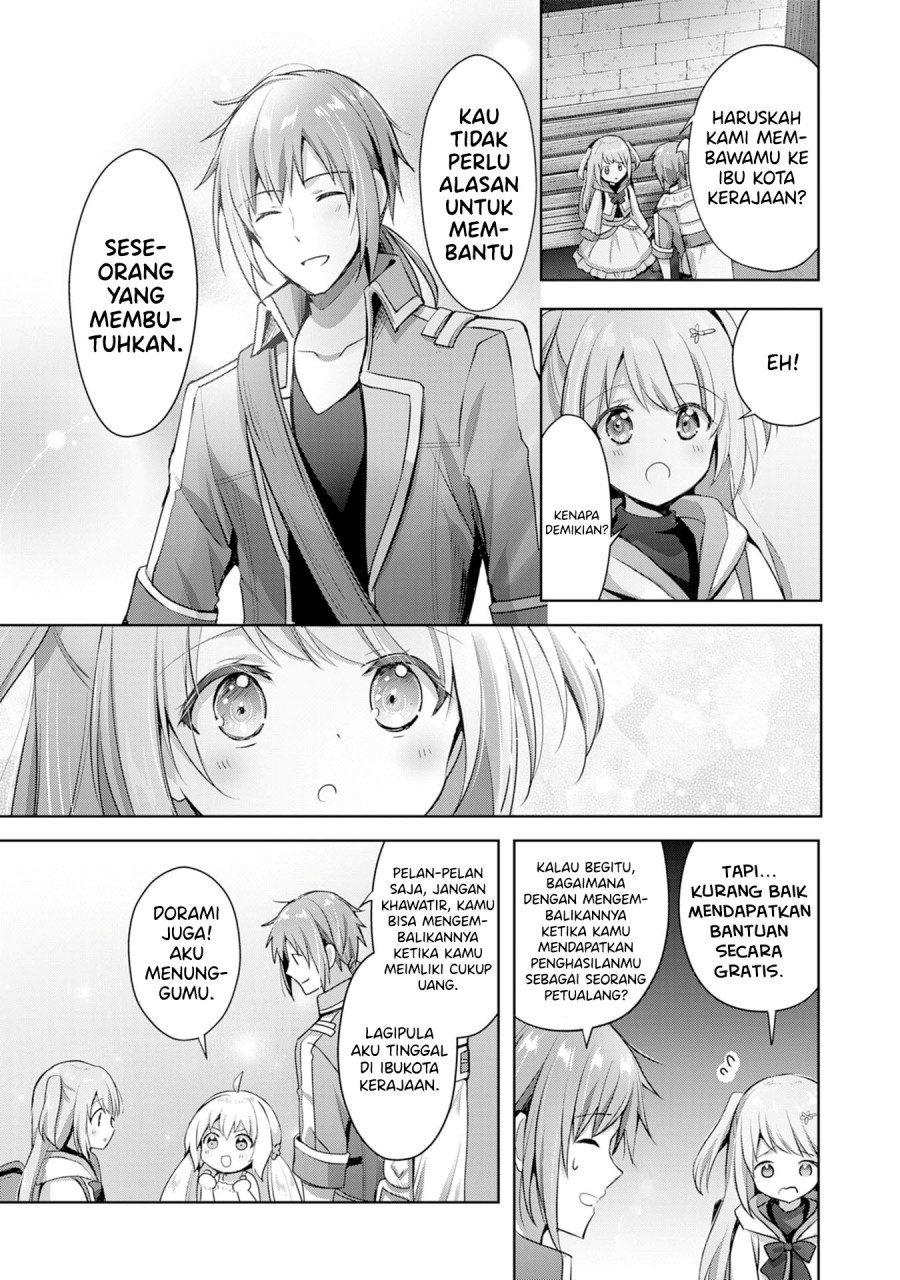 Uketsukejo ni Kokuhaku Shitakute Girudo ni Kayoitsumetara Eiyu ni Natteta Chapter 09 - Halaman 8