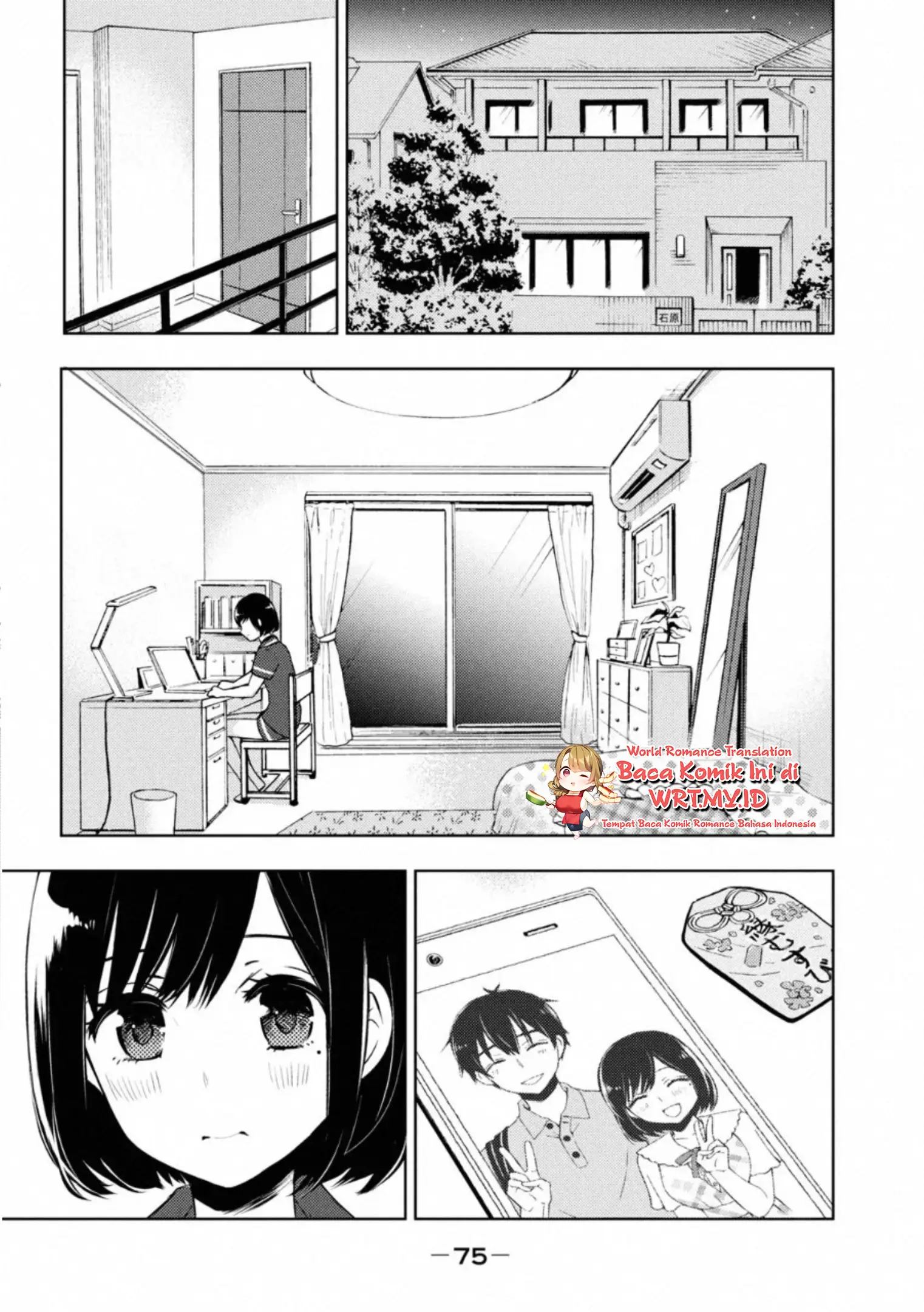 Manga Watari-kun no xx ga Houkai Sunzen Chapter 55 gambar 2