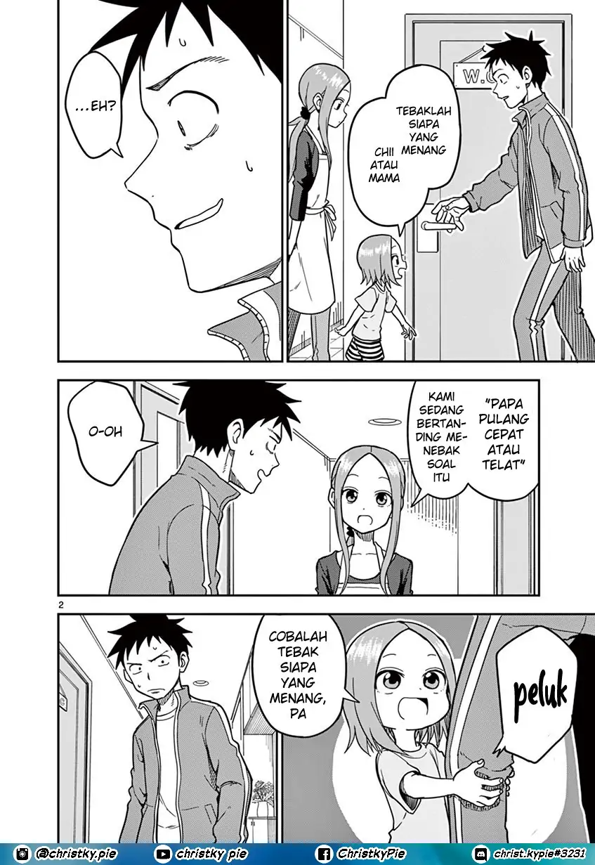 Karakai Jouzu no (Moto) Takagi-san Chapter 134 - Halaman 2