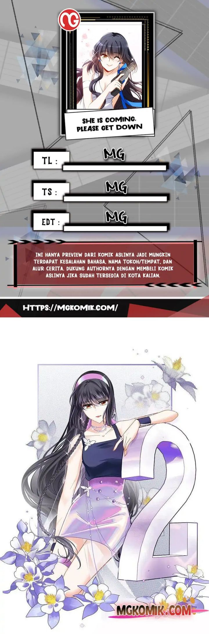 Komik She Is Coming, Please Get Down! Chapter 81.1 gambar 1