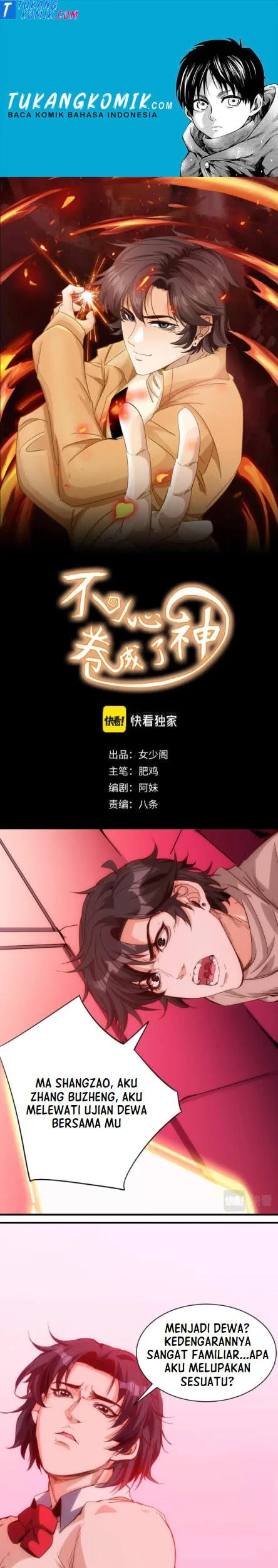 Komik Accidentally Became a God Chapter 17 gambar 1