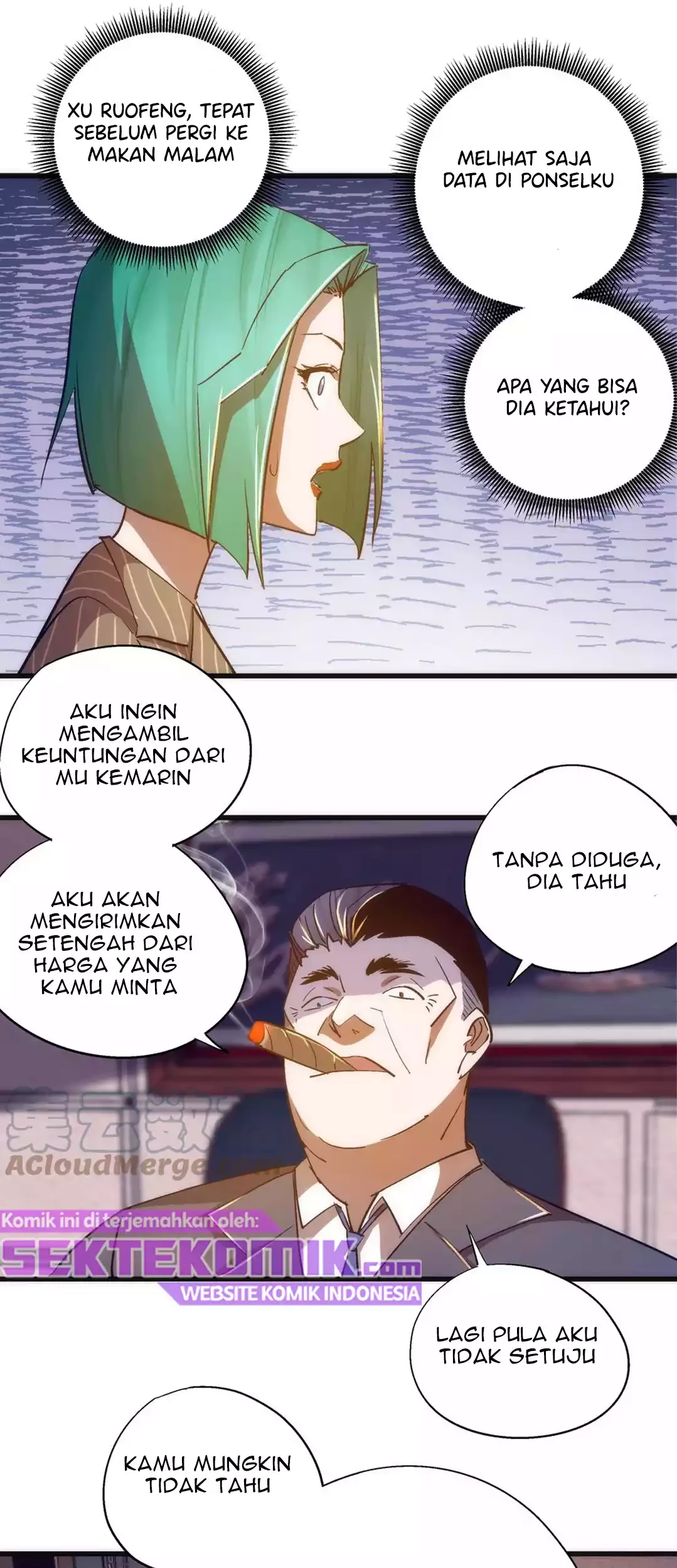 I’m Not The Overlord Chapter 113 - Halaman 40