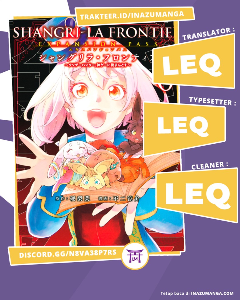 Komik Shangri-La Frontier ~ Kusoge Hunter, Kamige ni Idoman to su~ Chapter 57 gambar 1