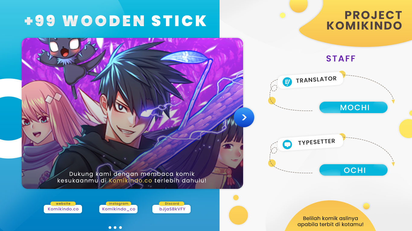 Komik +99 Wooden Stick Chapter 19 gambar 1