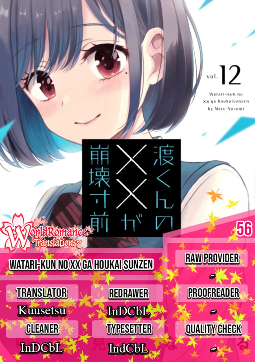 Komik Watari-kun no xx ga Houkai Sunzen Chapter 56 gambar 1