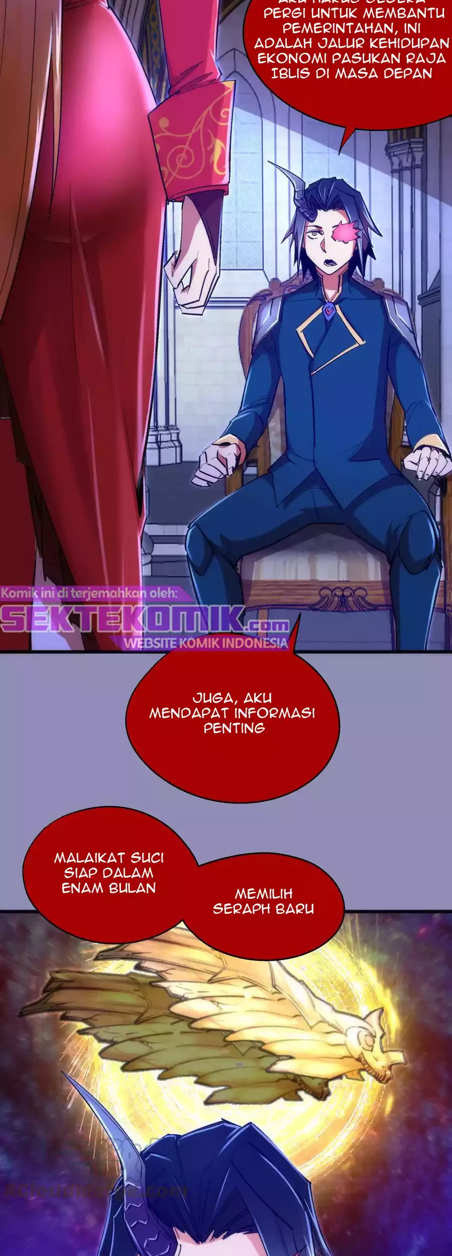 I’m Not The Overlord Chapter 115 - Halaman 10