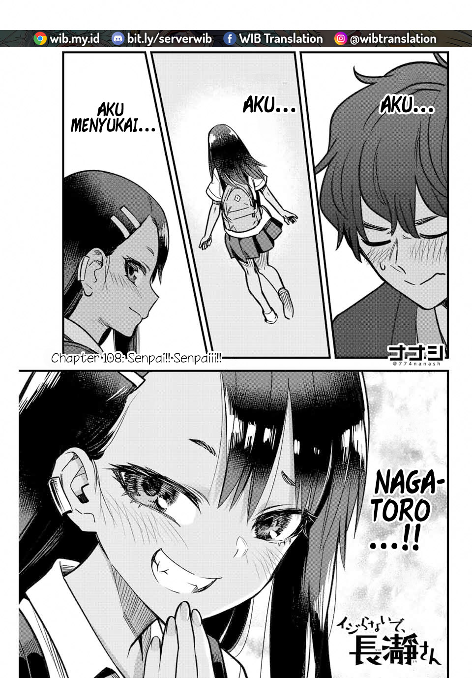 Manga Ijiranaide, Nagatoro-san Chapter 108 gambar 2