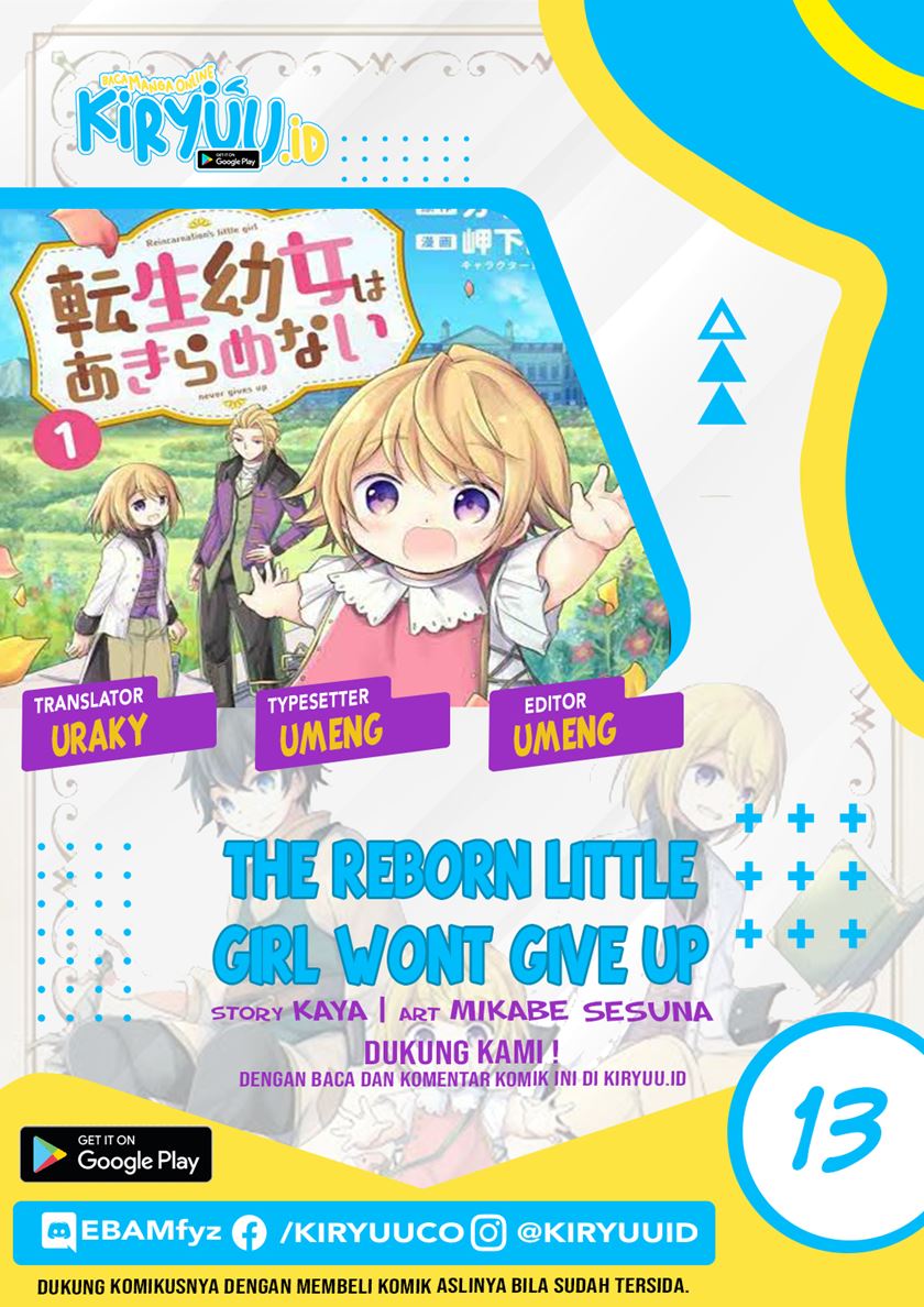 Komik The Reborn Little Girl Won’t Give Up Chapter 13 gambar 1