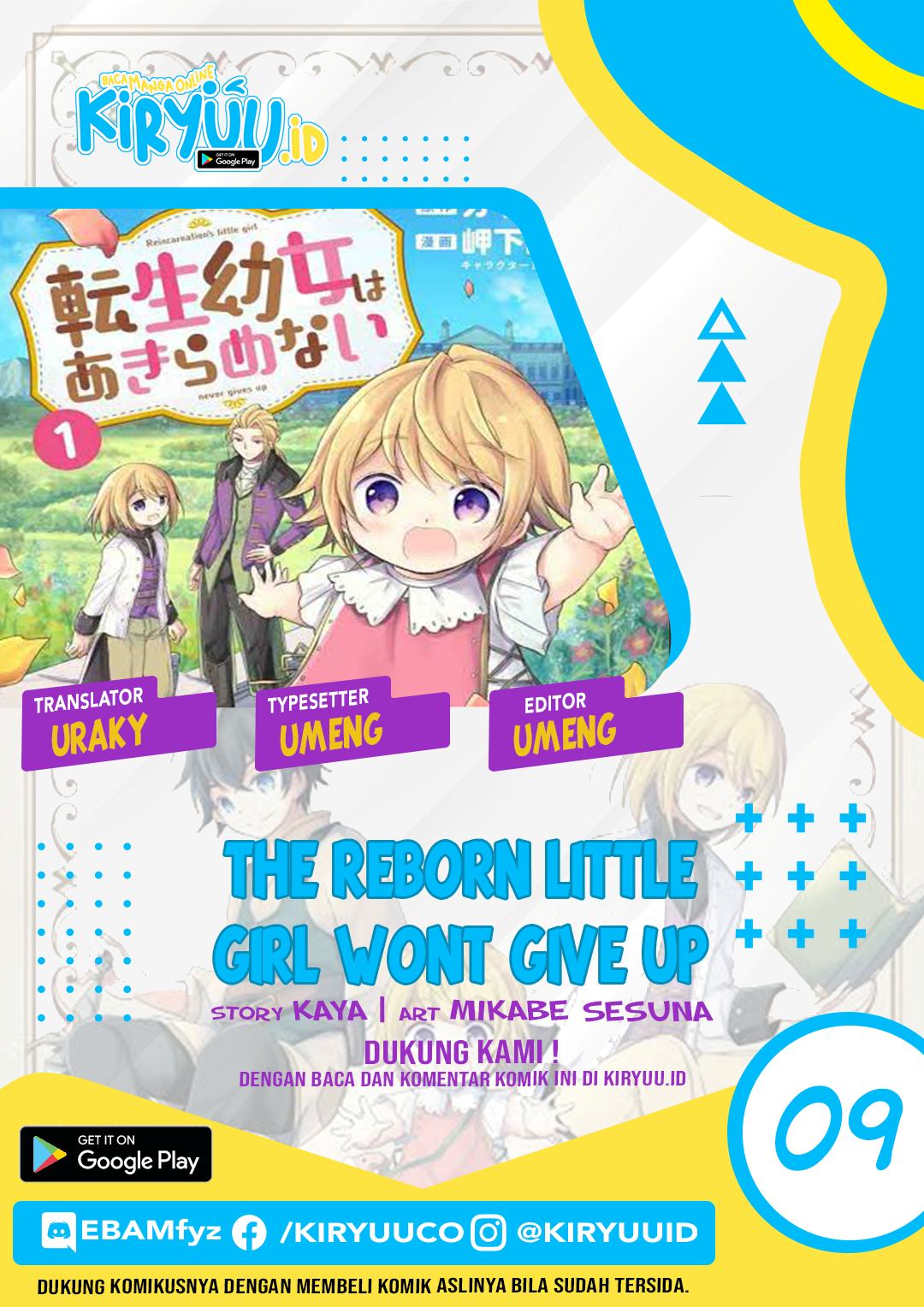 Komik The Reborn Little Girl Won’t Give Up Chapter 09 gambar 1